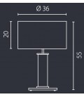 Nodo Metalix desk lamp