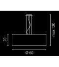 Nodo Metalix suspension 60