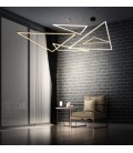 Origami LED suspension large