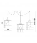 Lana mini suspension W-3