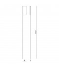 Listwa LED vertical wall lamp 110