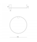 Echo ring ceiling lamp 70