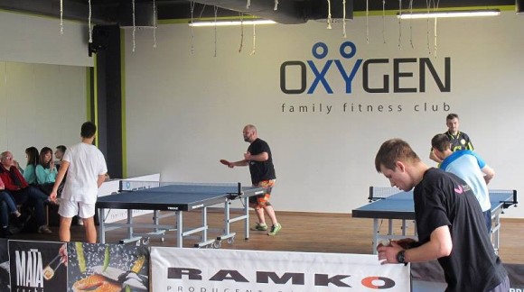 1st Table Tennis Competition in Oxygen Fitness