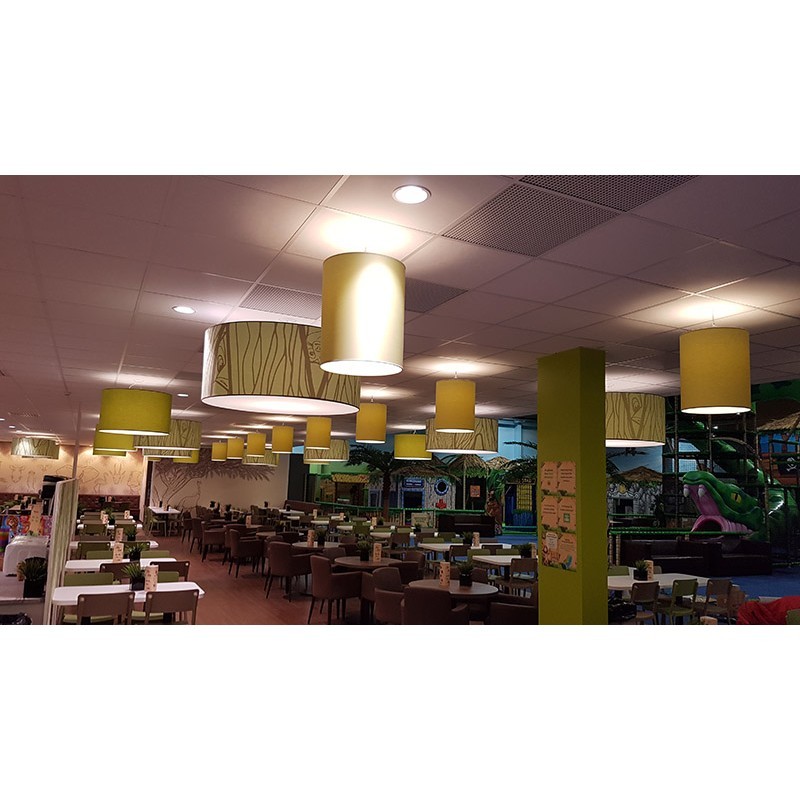 Food court in playground in Leos Borlänge / Sweden